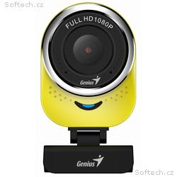 GENIUS webová kamera QCam 6000, žlutá, Full HD 108