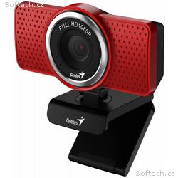 GENIUS webová kamera ECam 8000, červená, Full HD 1