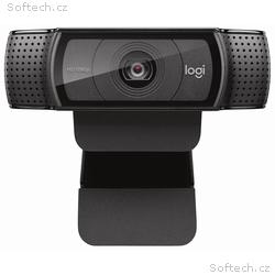 Logitech HD webkamera C920e, 1920x1080, USB, černá