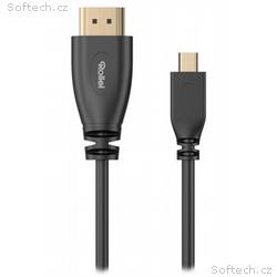 Rollei kabel Micro HDMI 2.0 to HDMI 2.0, 1.8 m