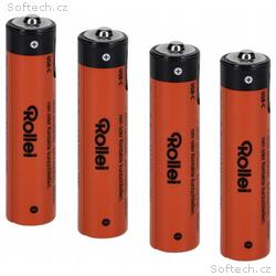 Rollei nabíjecí baterie AAA, USB-C, 4ks v balení