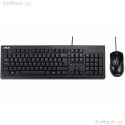 ASUS U2000, set klávesnice + myš, černá