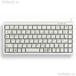 CHERRY klávesnice G84-4100, lehká, mini, drátová, 