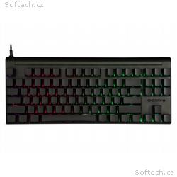 CHERRY MX BOARD 8.0 RED SWITCH RGB, černá