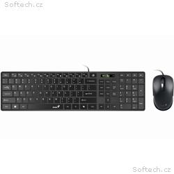 GENIUS Slimstar C126, Drátový set, Copilot, USB, č