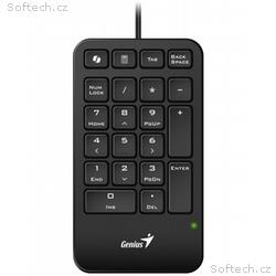 GENIUS NumPad 125, Drátová, USB-C, Copilot, slim d