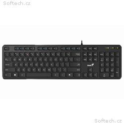 GENIUS Slimstar M200, Drátová, Copilot, USB, černá