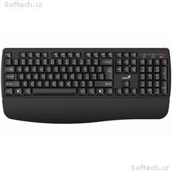 GENIUS KB-7123, bezdrátová 2,4GHz, ergo předložka,
