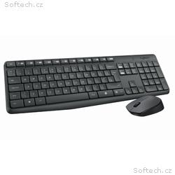 LOGITECH set MK235, Bezdrátová klávesnice + myš, 2