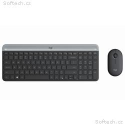 Logitech klávesnice s myší Wireless Combo Slim MK4