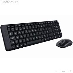 LOGITECH set MK220, Bezdrátová klávesnice + myš, 2