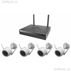 EZVIZ H3C 2K+ Wi-Fi KIT, bullet, 4Mpix, 1x NVR CS-