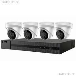 HiLook Powered by HIKVISION, 4K PoE Turret KIT, IK