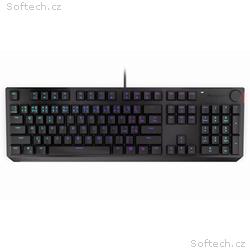 Endorfy herní klávesnice Thock Red, red sw., dráto