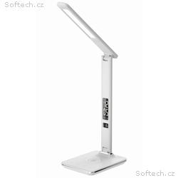 IMMAX LED stolní lampička Kingfisher, Qi nabíjení,