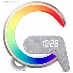 IMMAX LED relaxační lampička FLAMINGO, Qi nabíjení