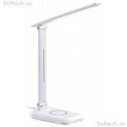 IMMAX LED stolní lampička LUMI, Qi nabíjení, 7W, 3