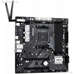 ASRock B450M, AC R2.0, AMD B450, AM4, 4x DDR4 DIMM