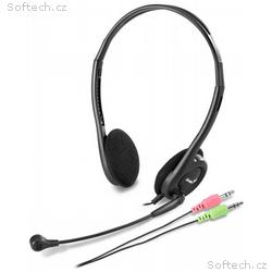Genius headset - HS-200C, sluchátka s mikrofonem, 