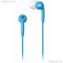 GENIUS headset HS-M320, modrý, 4pin 3,5 mm jack
