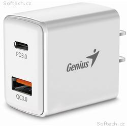 GENIUS nabíječka PD-20AC, 20W, rychlé nabíjení, US
