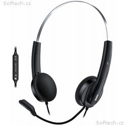 GENIUS headset HS-220U AI, USB, Copilot