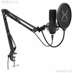 Krux mikrofon Edis 1000, USB, rameno, montáž na st