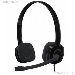 Logitech Headset Stereo H151, drátová sluchátka + 