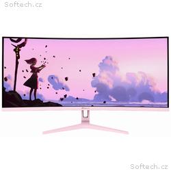 AROZZI NOVA herní monitor 34" 34T2K165 Pink, LED, 