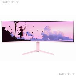 AROZZI NOVA herní monitor 49" 49TUW165 Pink, LED, 