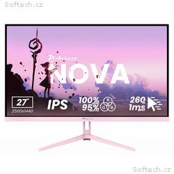 AROZZI NOVA herní monitor 27" 27T2K260 Pink, LED, 
