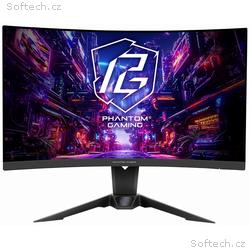 Phantom Gaming by Asrock monitor zakřivený PG27QRT