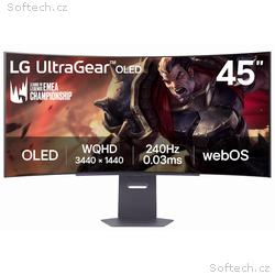 LG monitor zakřivený 45GX90SA-B 44,5 " OLED, 3440x