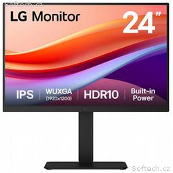 LG IPS monitor 24BA55W-B, 24", 1920x1200, 5ms, 16: