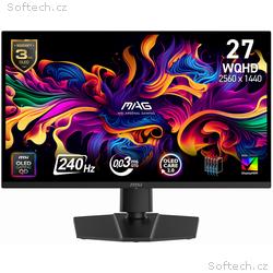 MSI Gaming MAG 271QP QD-OLED X24, 26,5", 2560x1440