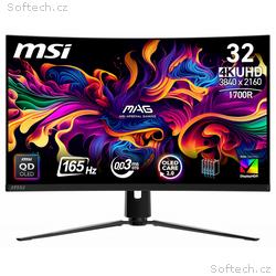 MSI Gaming MAG 21CUP QD-OLED, 31,5" zakřivený, 384