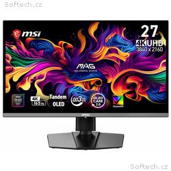 MSI MAG, 272UP QD-OLED E16, 26,5", QD-OLED, 4K UHD