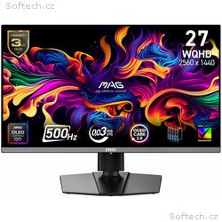 MSI MAG 272QP QD-OLED X50 Gaming monitor 26,5" QD-