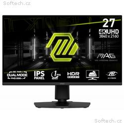 MSI MAG, 275UPD E14, 27", IPS, 4K UHD, 144Hz, 1ms,