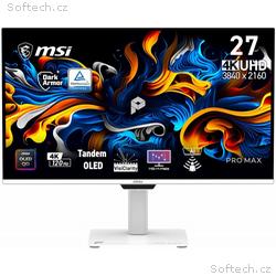 MSI Pro, MAX 271UPXW12G, 26,5", QD-OLED, 4K UHD, 1
