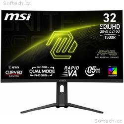 MSI Gaming MAG 321CUPDF, 31.5", 3840x2160, VA, 0,5