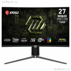MSI MAG, 274CQPDF X32, 27", VA, QHD, 320Hz, 0,5ms,