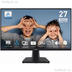 MSI PRO MP275Q, 27", 2560x1440, IPS, 4ms, 100Hz, 3
