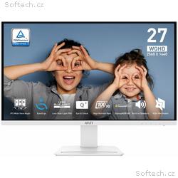 MSI Pro, MP273QW E2, 27", IPS, QHD, 100Hz, 1ms, Bí
