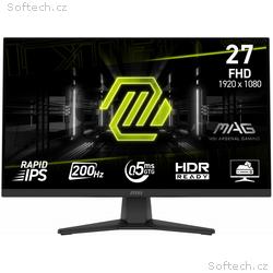 MSI Gaming MAG 272F, 27", 1920x1080, IPS, 0,5ms, 2