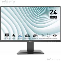 MSI Pro, MP243X, 23,8", IPS, FHD, 100Hz, 4ms, Čern