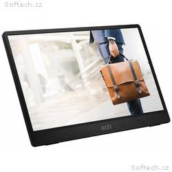 MSI přenosný ultra tenký monitor PRO MP161 E2, 15,