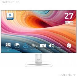 MSI PRO MP275W E2, 27", 1920x1080, IPS, 120Hz, 1ms