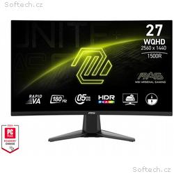 MSI MAG 27CQ6F Gaming monitor 27" zakřivený Rapid 