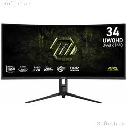 MSI Gaming MAG 342CQRF, 34", 3440x1440, VA, 200Hz,